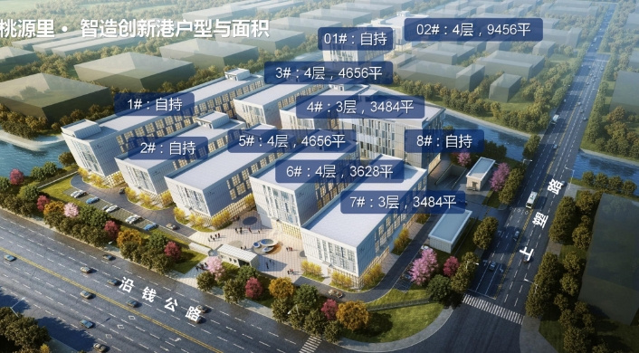 上海奉賢區(qū)青村鎮(zhèn)，全新寫(xiě)字樓產(chǎn)業(yè)園區(qū)，稀有出售機(jī)會(huì)！
